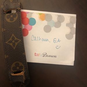 Authentic Louis Vuitton strap pad